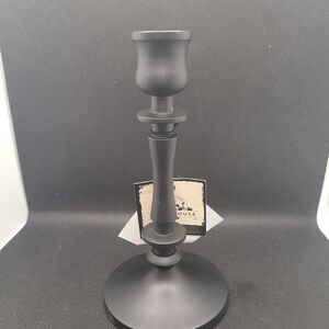 Elegant Black Candle Holder